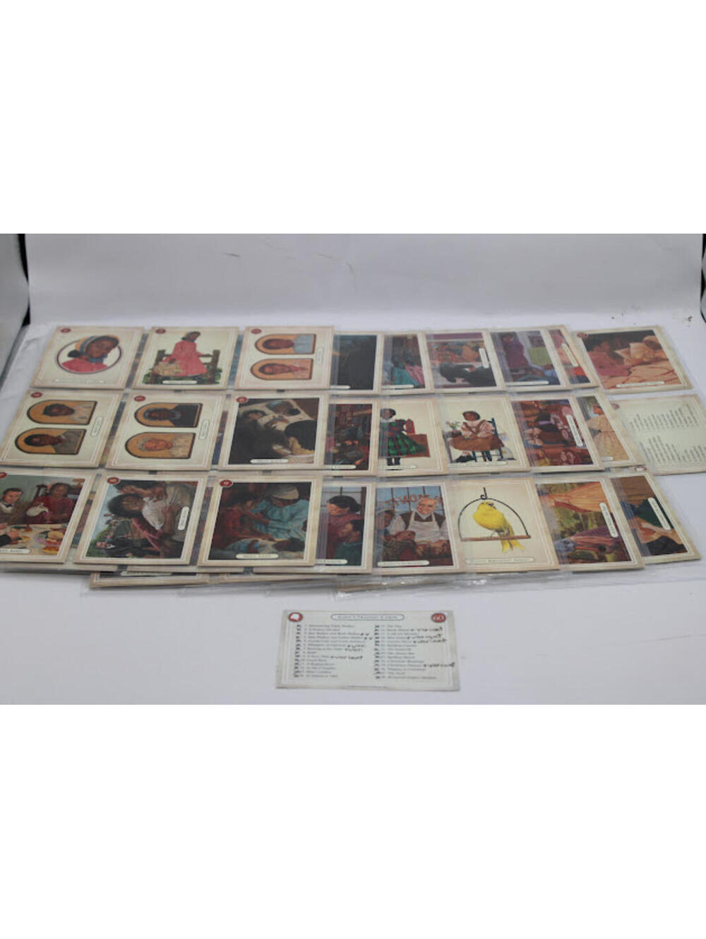 Addy's Trading Cards from The American Girls Collection, 83 Cards
